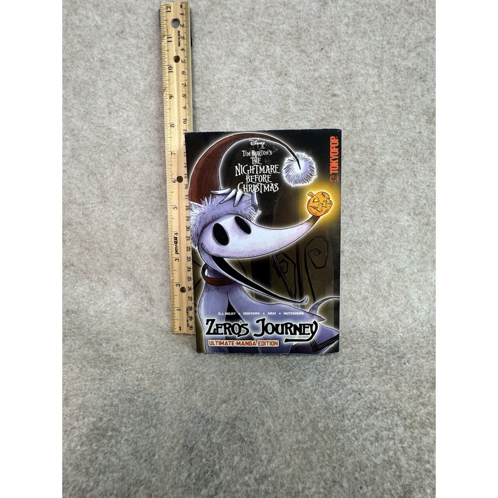 The Nightmare Before Christmas ZERO'S JOURNEY Ultimate Manga Edition English